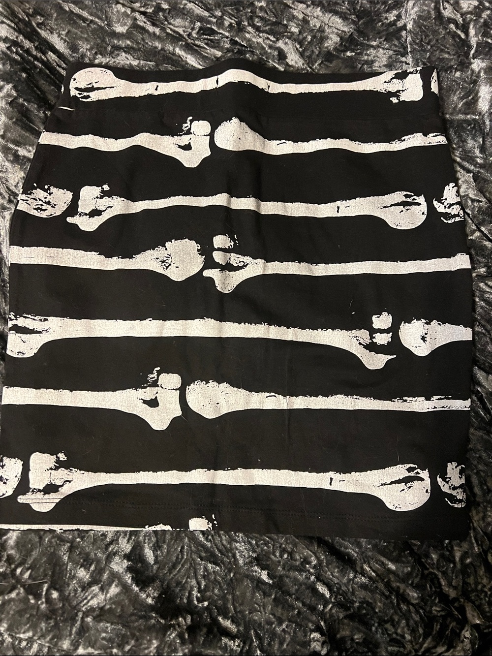 Rare Iron Fist Skeleton Mini Skirt Size S - Picture 5 of 6